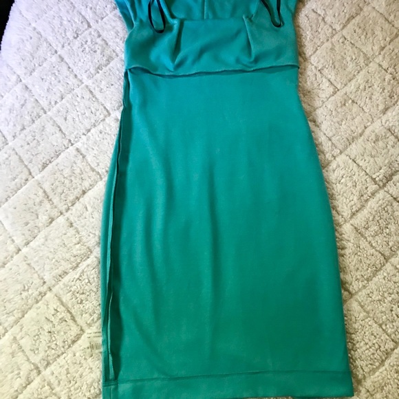 Turquoise Calvin Klein shift dress - Picture 5 of 6